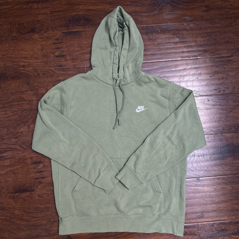 Nike Men's Sage Green Hoodie